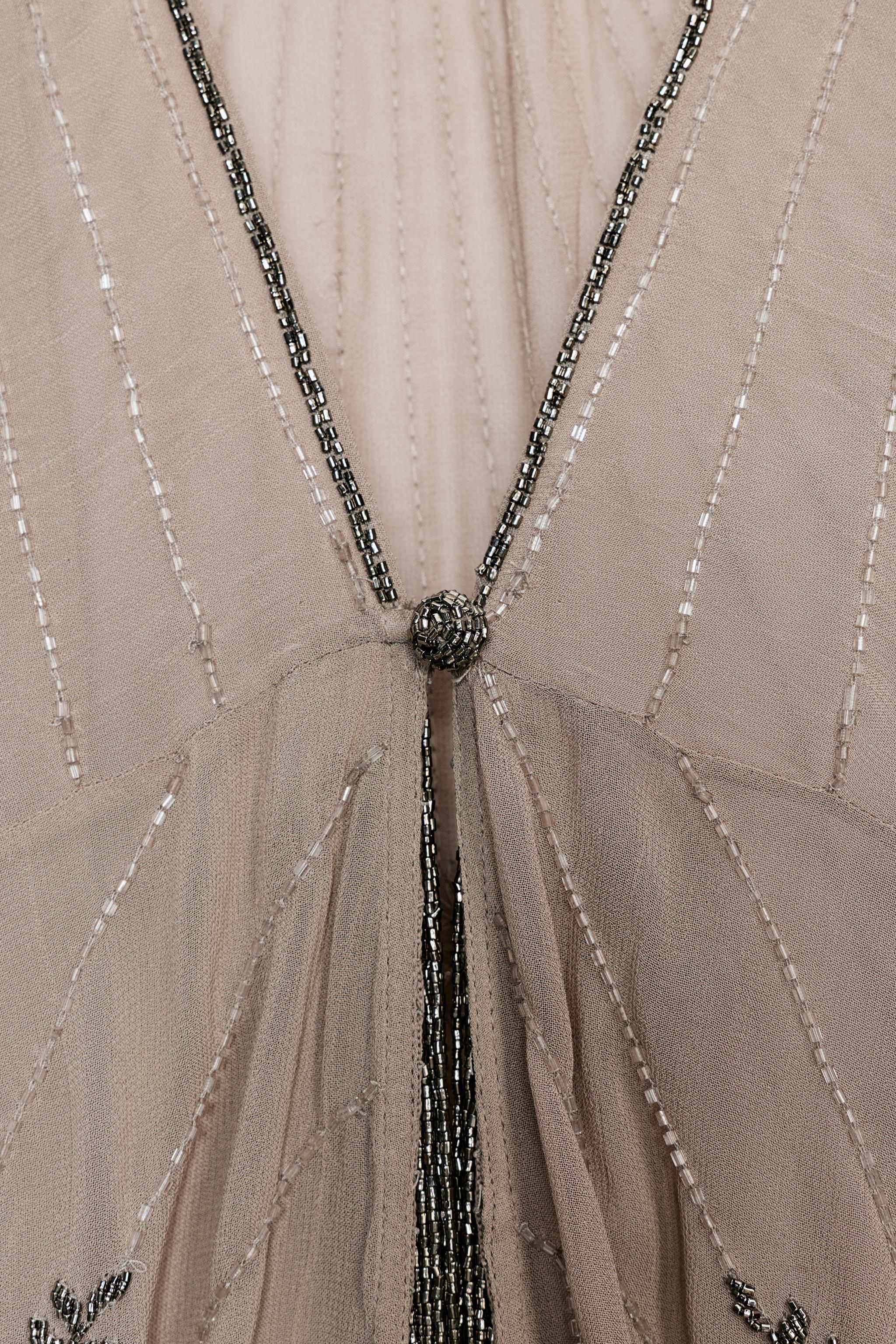 LIMITED EDITION BEADED EMBROIDERED TOP